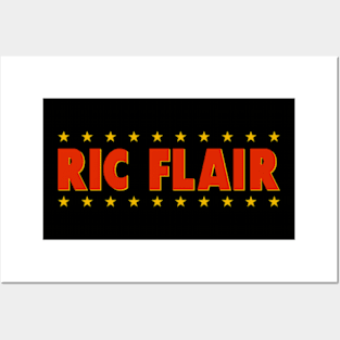 Ric Flair Star Posters and Art